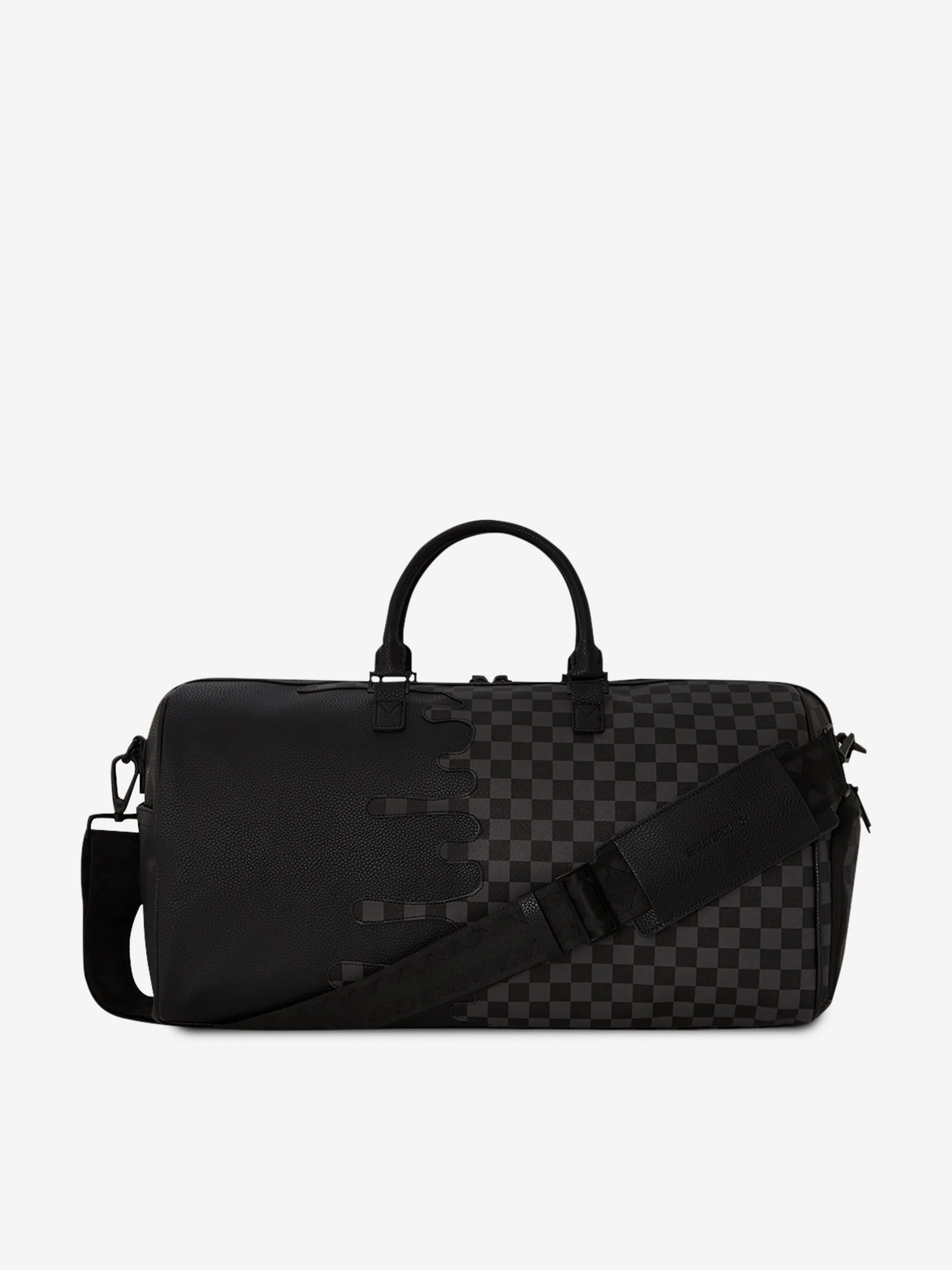 Kids Unfinished Shark Emperor Duffle Bag in Black (51cm)