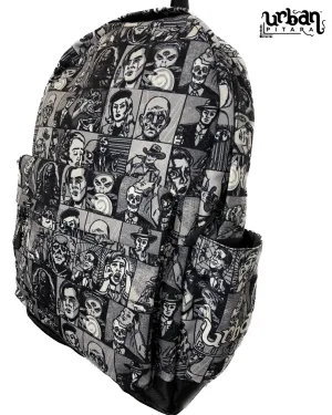Killer Comics Monochrome Canvas Backpack