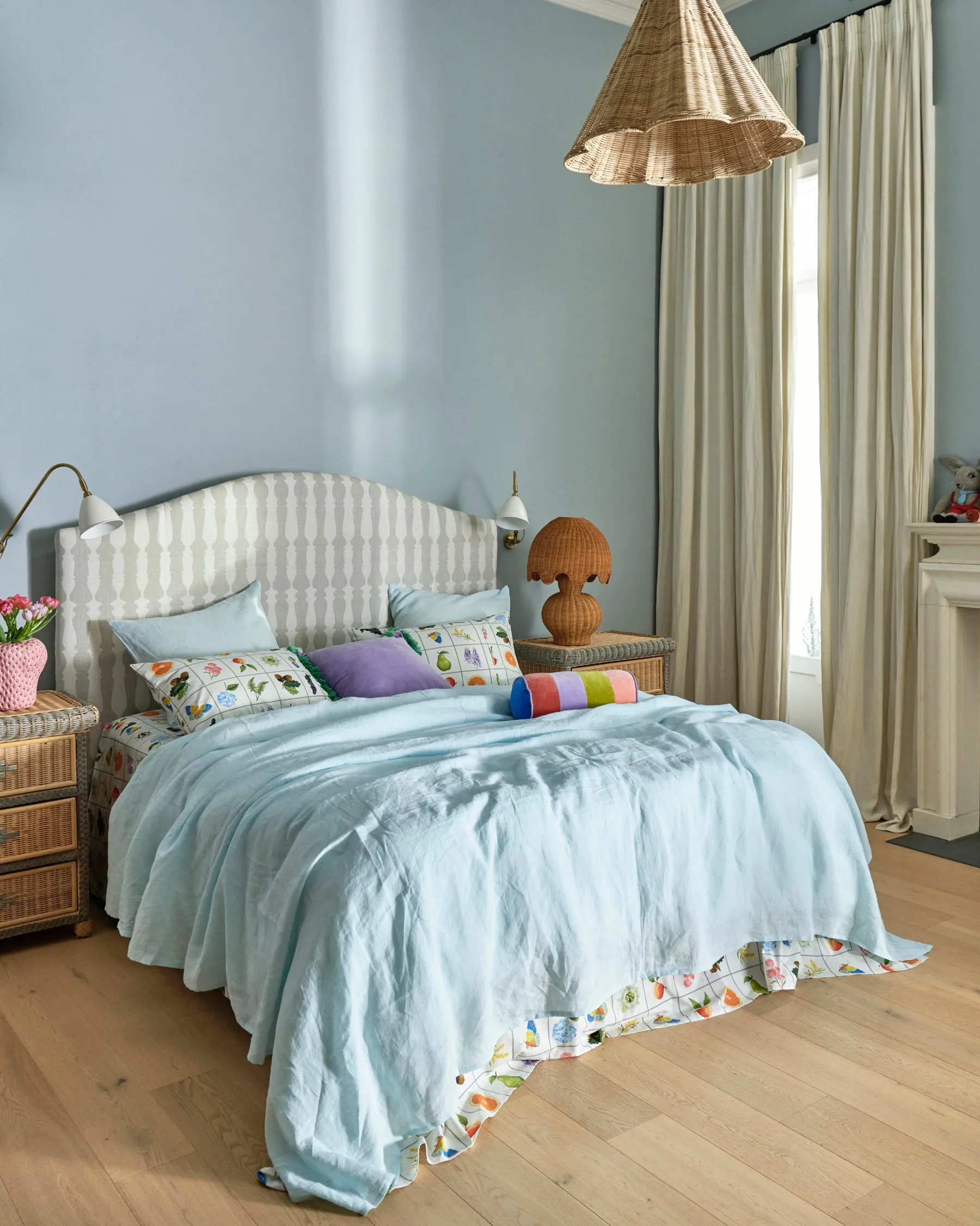 Kip & Co Quiet Tide Linen Quilt Cover