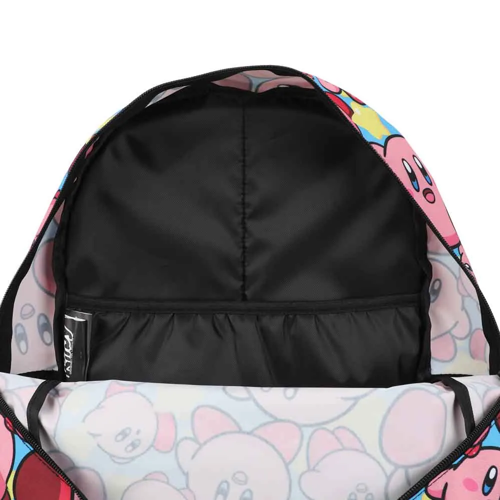 Kirby The Pink Puff AOP Laptop Backpack