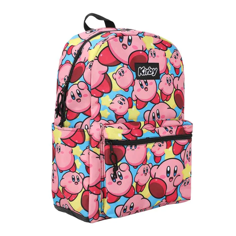 Kirby The Pink Puff AOP Laptop Backpack