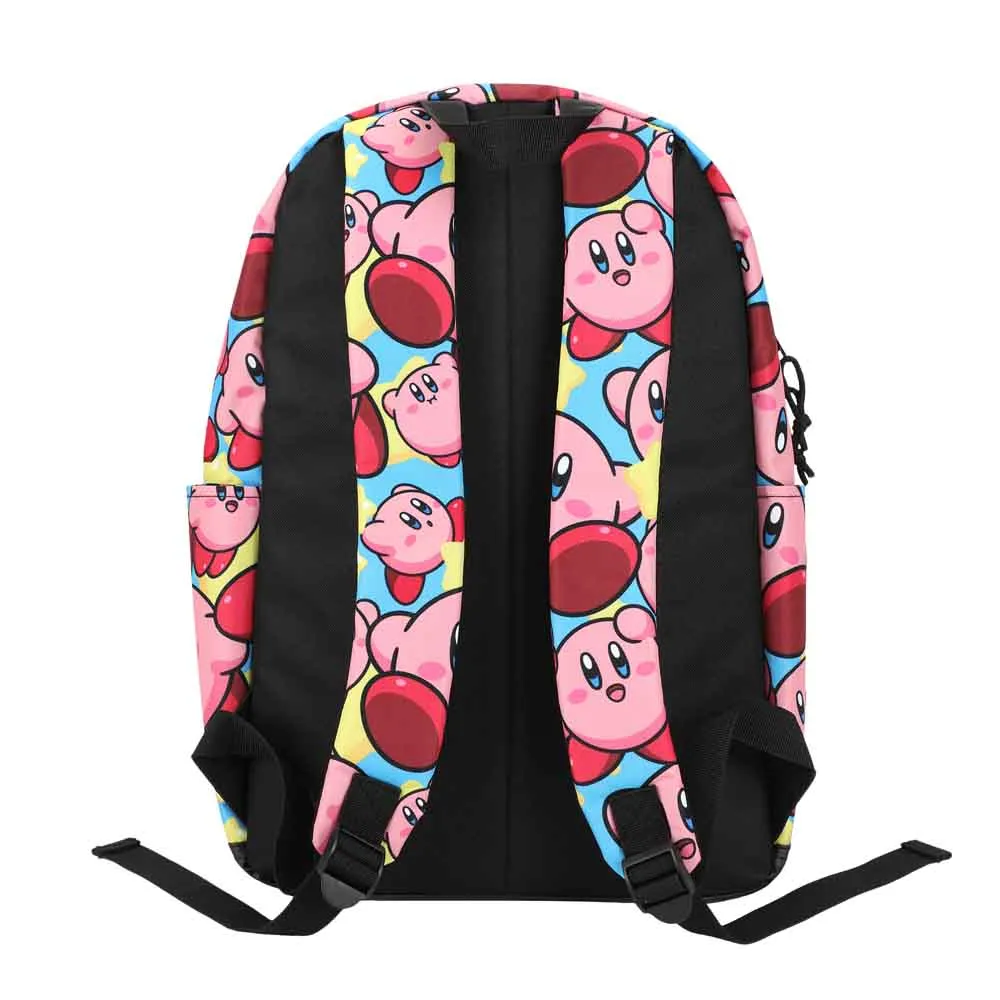 Kirby The Pink Puff AOP Laptop Backpack