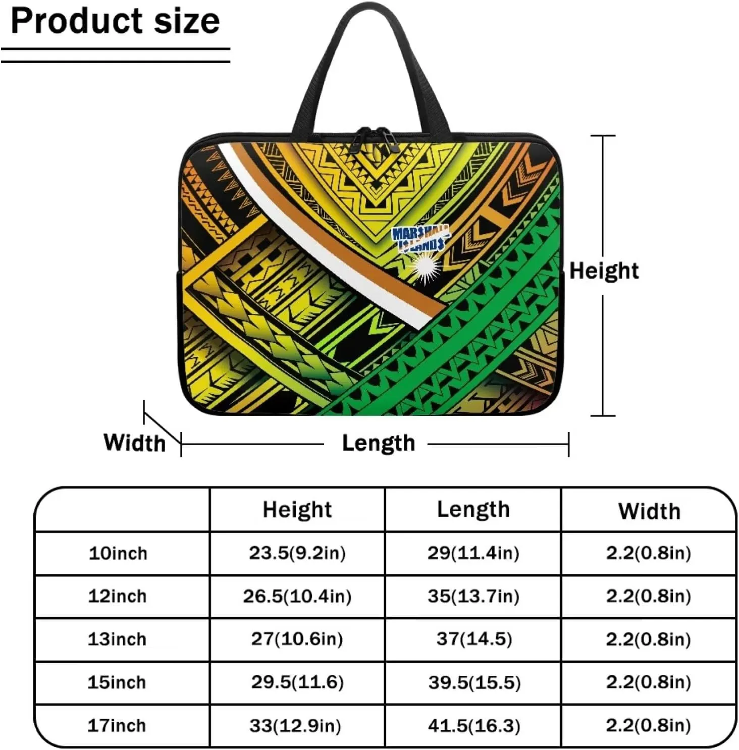 Laptop Tote Bag Compatible with 10-17 inch Notebook Computers Carrying Case