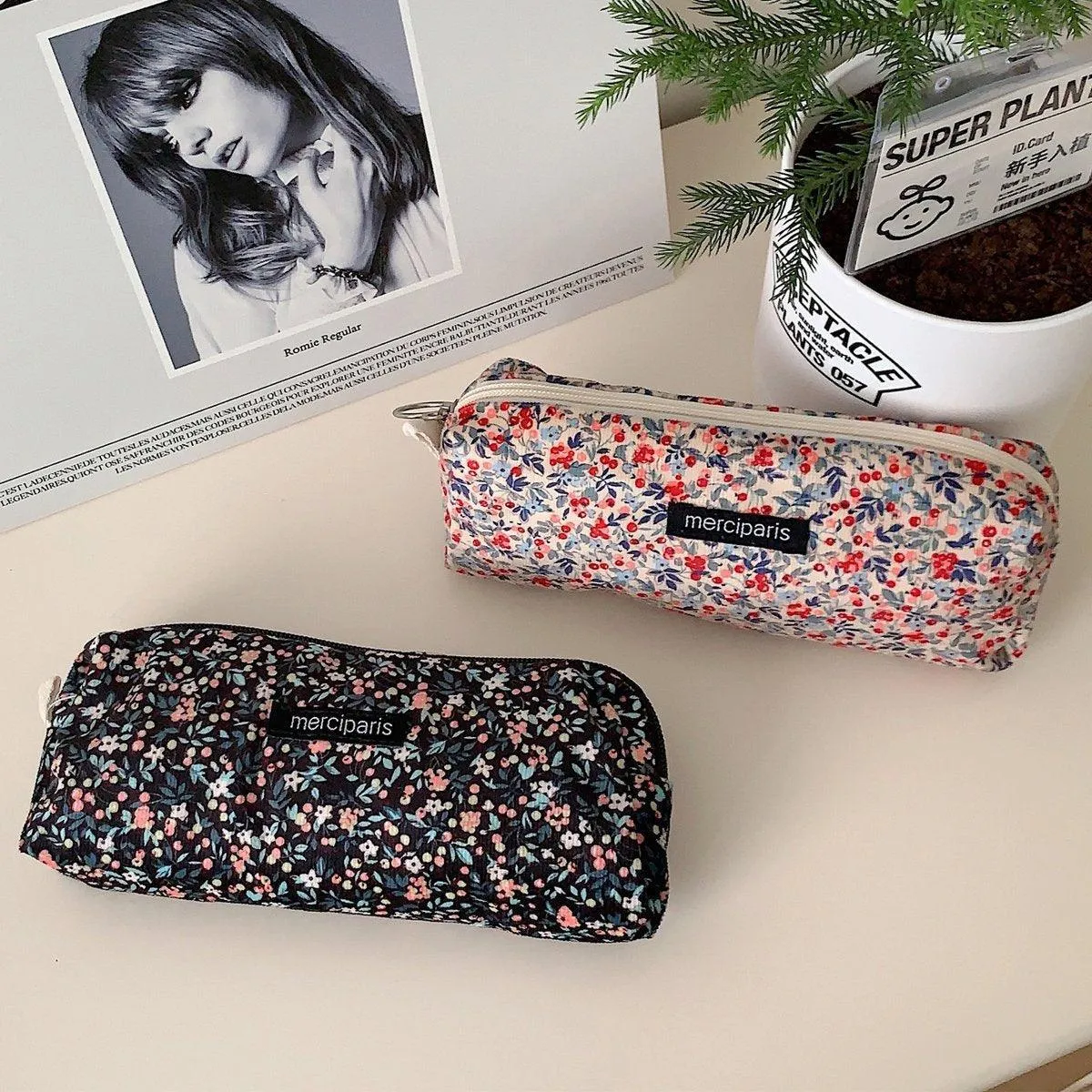 Large Capacity Pencil Case Organiser Bag Stationery Holder School Travel Pouch