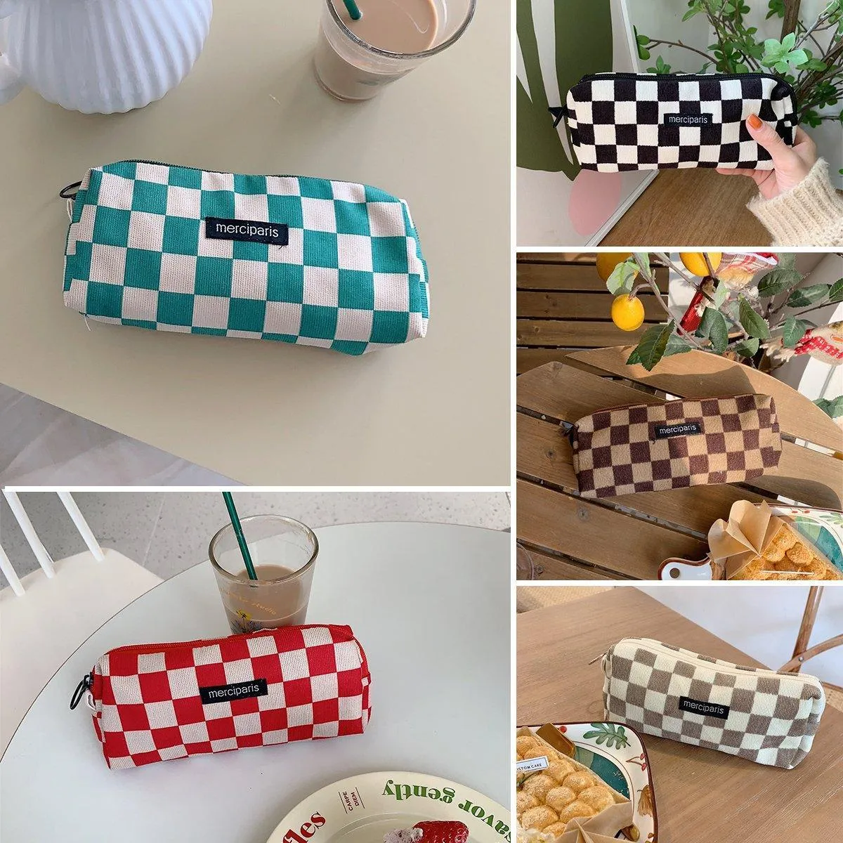 Large Capacity Pencil Case Organiser Bag Stationery Holder School Travel Pouch