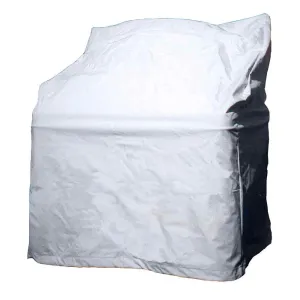 Large Center Console Cover - Vinyl White