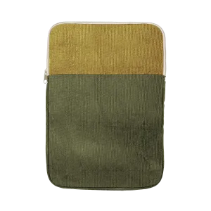 Large Portrait Laptop Sleeve - Corduroy