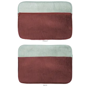 Large Zippered Pocket Laptop Sleeve - Corduroy