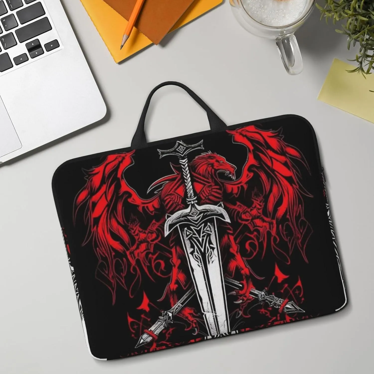 Legend of the Giant Blade 14 Inch Laptop Case, Water-Resistant and Shockproof Computer Cases for Laptopsï¼ŒSuitable for Daily Travel