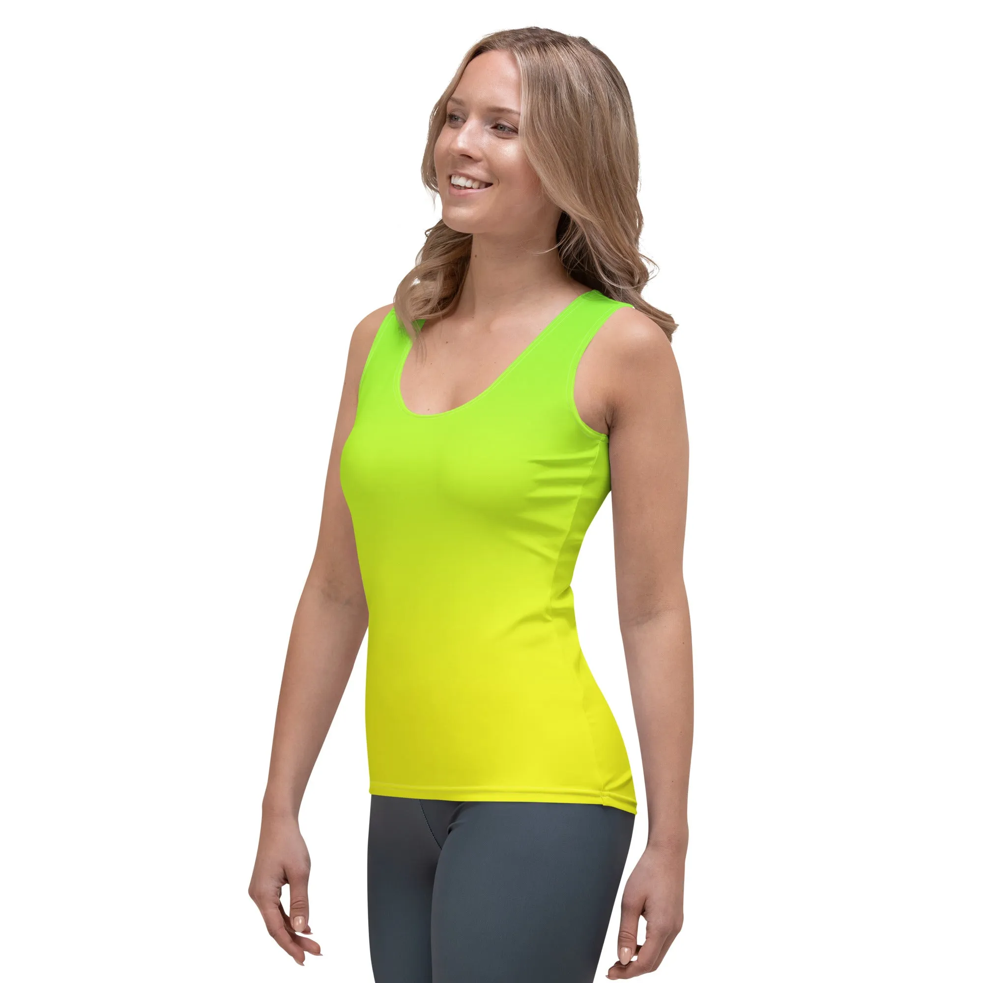 Lemon Lime Ombre Tank Top
