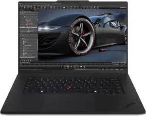 Lenovo ThinkPad P1 Gen 7 Workstation Laptop (2024 Model) - Intel 14th Gen Ultra 9 185H 16C, NVIDIA RTX 3000 Ada, 64GB RAM, 2TB NVMe SSD, 16" 4K OLED Touch 400 Nits, Windows 11 Pro