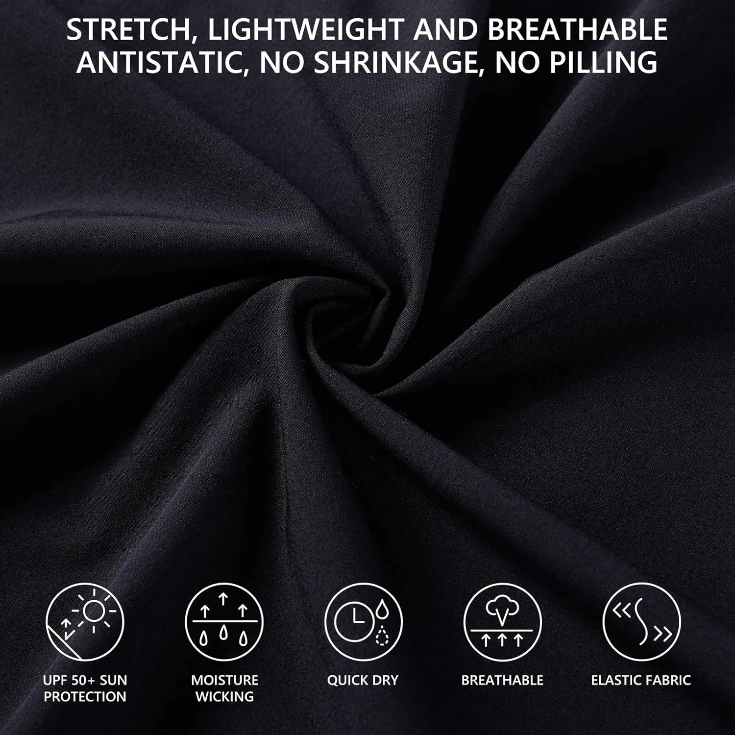 Lightbare Women’s UPF 50  Tank Dress with Pockets Detachable Shorts Drawstring Waist Quick Dry for Hiking Camping Outdoors