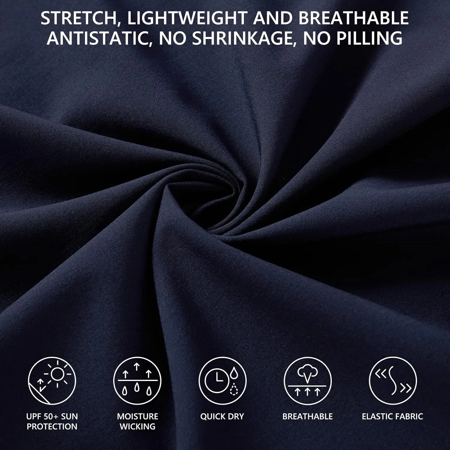Lightbare Women’s UPF 50  Tank Dress with Pockets Detachable Shorts Drawstring Waist Quick Dry for Hiking Camping Outdoors