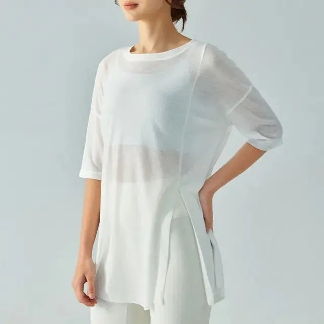 Lightweight Loose Summer Yoga Cover-Up for Women