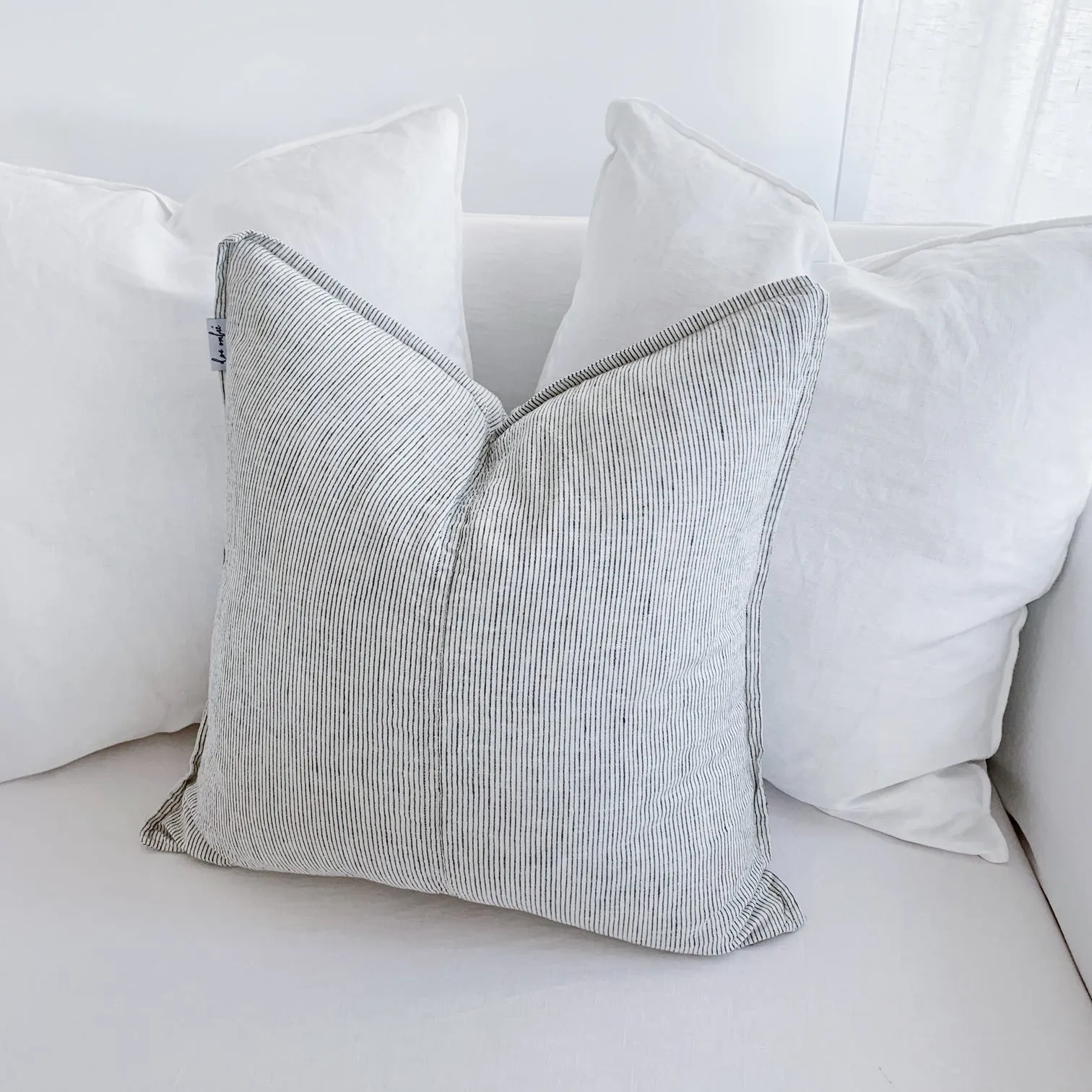 LINEN SCATTER SET | Pin Stripe