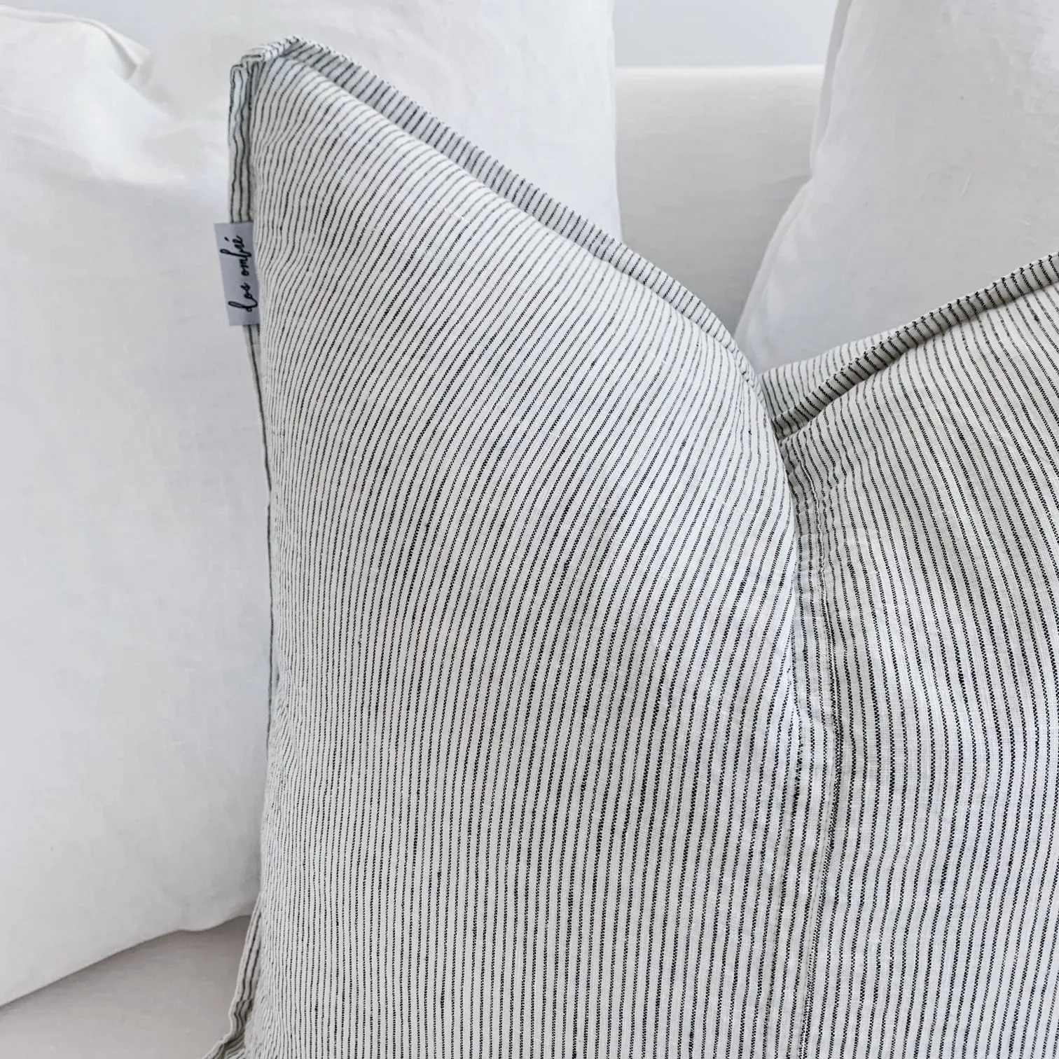 LINEN SCATTER SET | Pin Stripe