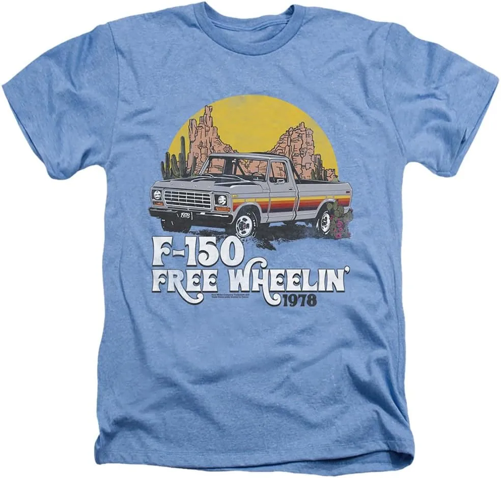 LOGOVISION Ford Trucks F150 Desert Ride Unisex Adult Heather T Shirt