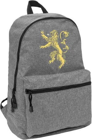 LOGOVISION Game of Thrones Lanister Sigil Lightweight Backpack for Work School Daily Use Packable for Travel