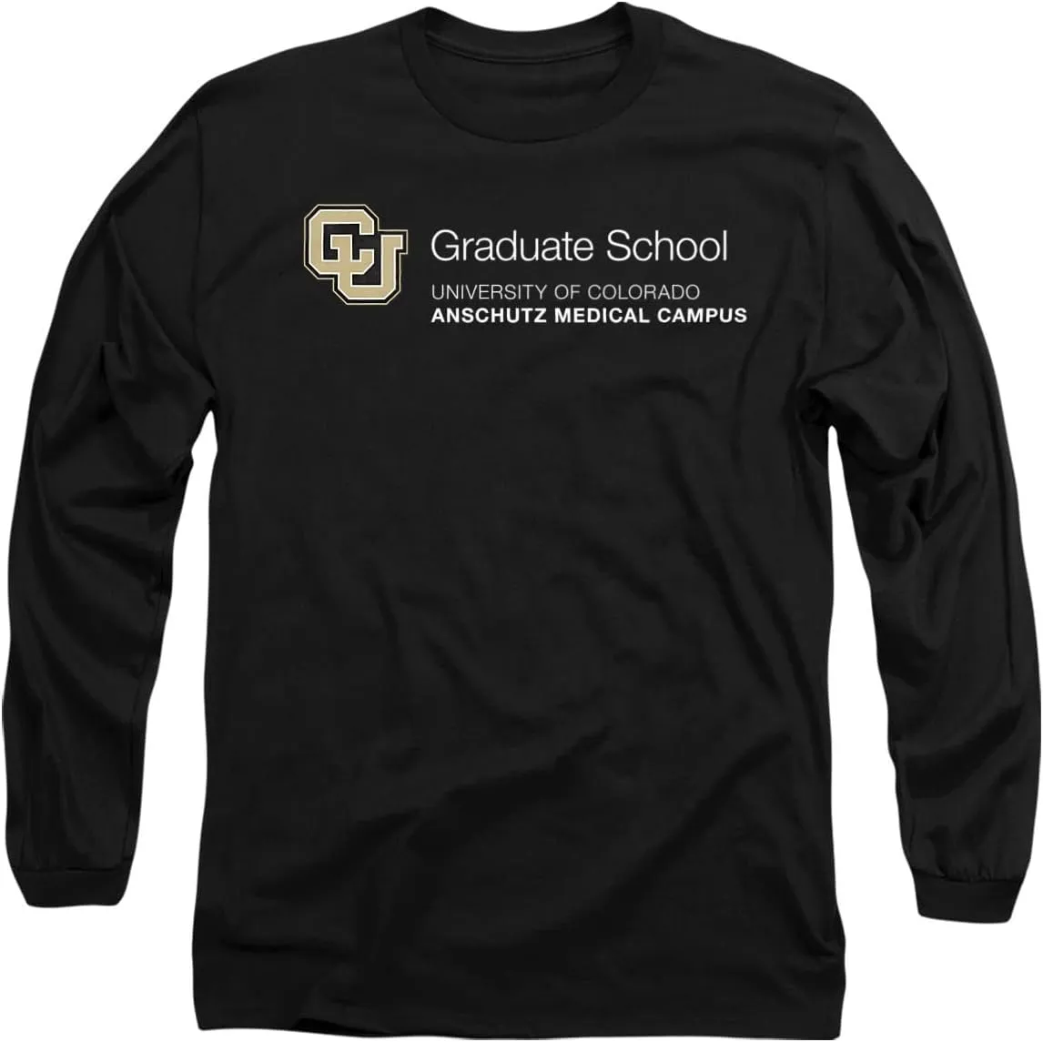 LOGOVISION University of Colorado Anschutz Medical Campus Graduate School Unisex Adult Long-Sleeve T Shirt