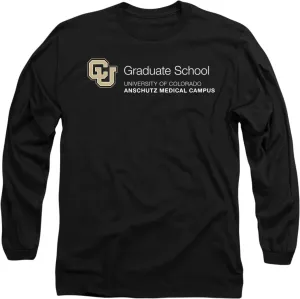 LOGOVISION University of Colorado Anschutz Medical Campus Graduate School Unisex Adult Long-Sleeve T Shirt