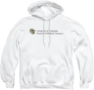 LOGOVISION University of Colorado Anschutz Medical Campus Stacked Adult Pull-Over Hoodie