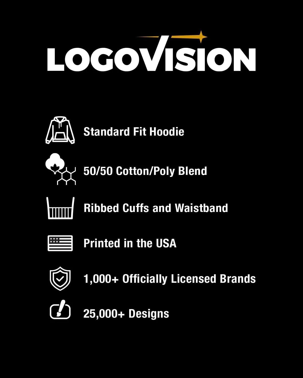 LOGOVISION University of Colorado Anschutz Medical Campus Stacked Adult Pull-Over Hoodie