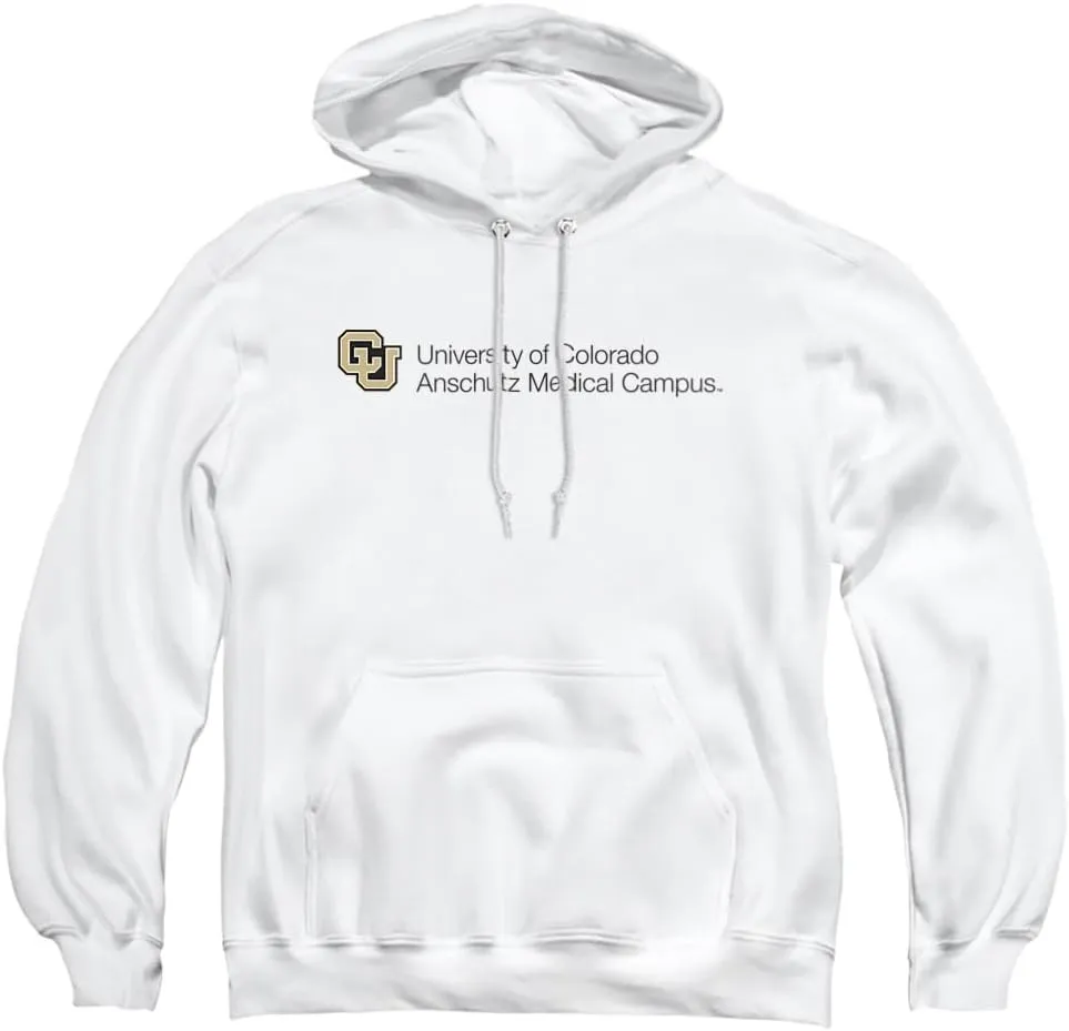 LOGOVISION University of Colorado Anschutz Medical Campus Stacked Adult Pull-Over Hoodie
