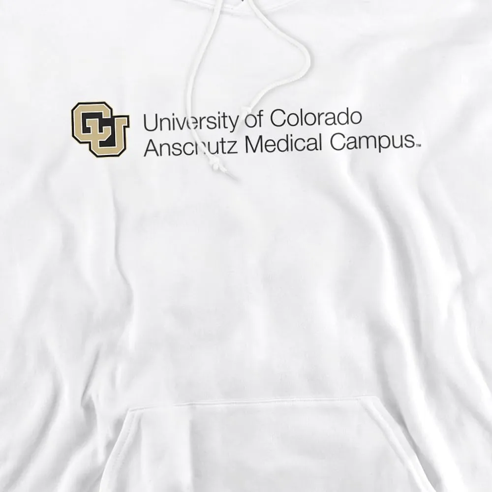LOGOVISION University of Colorado Anschutz Medical Campus Stacked Adult Pull-Over Hoodie