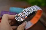 LUMINOUS PET LED LUMINOUS PET SPOTS FLUORESCENT LUMINOUS LEOPARD DOG COLLAR ARTICLES