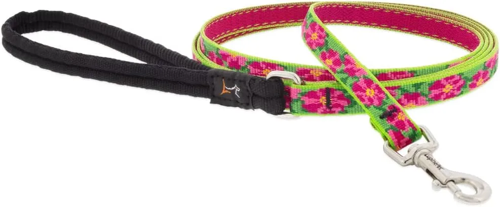 Lupine Leash 6-Foot by 1/2" Wide Petunias