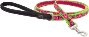 Lupine Leash 6-Foot by 1/2" Wide Petunias
