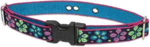 LupinePet Originals 1" Flower Power 16-24" Containment Collar Strap for Medium and Larger Dogs