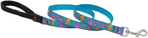 LupinePet Originals 3/4" Wet Paint 6-Foot Padded Handle Leash for Medium and Larger Dogs