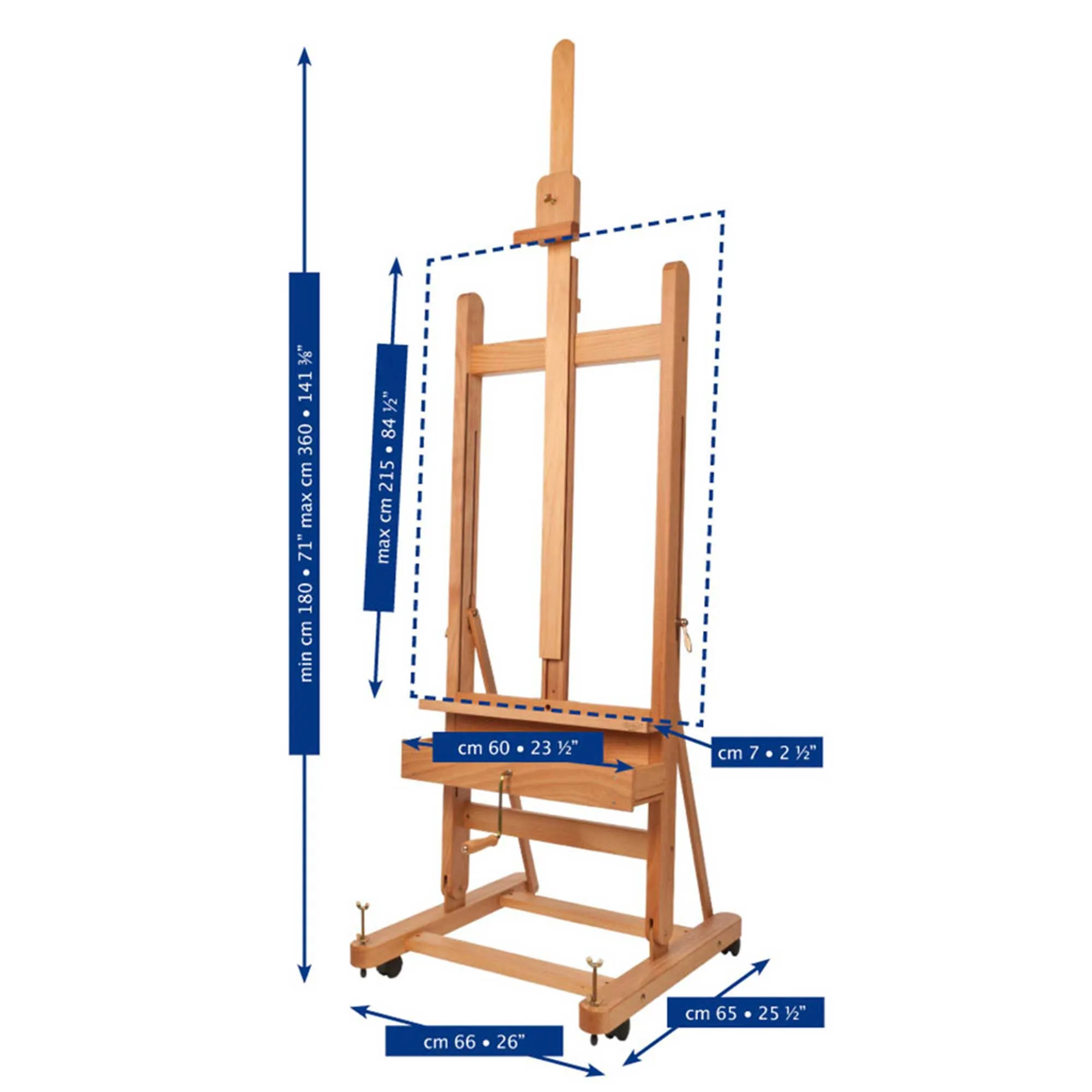 Mabef M05 Studio Easel