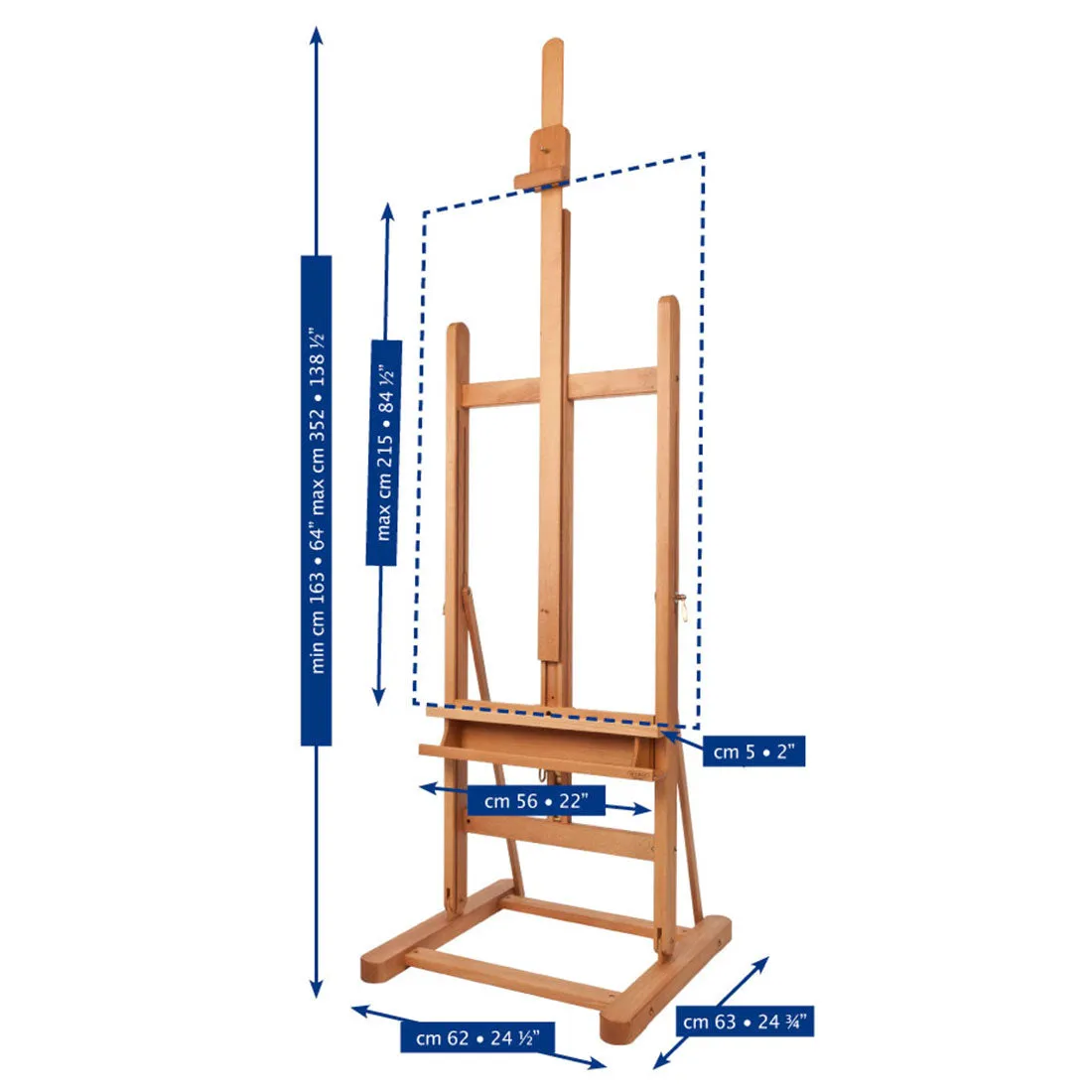 Mabef M07 Studio Easel