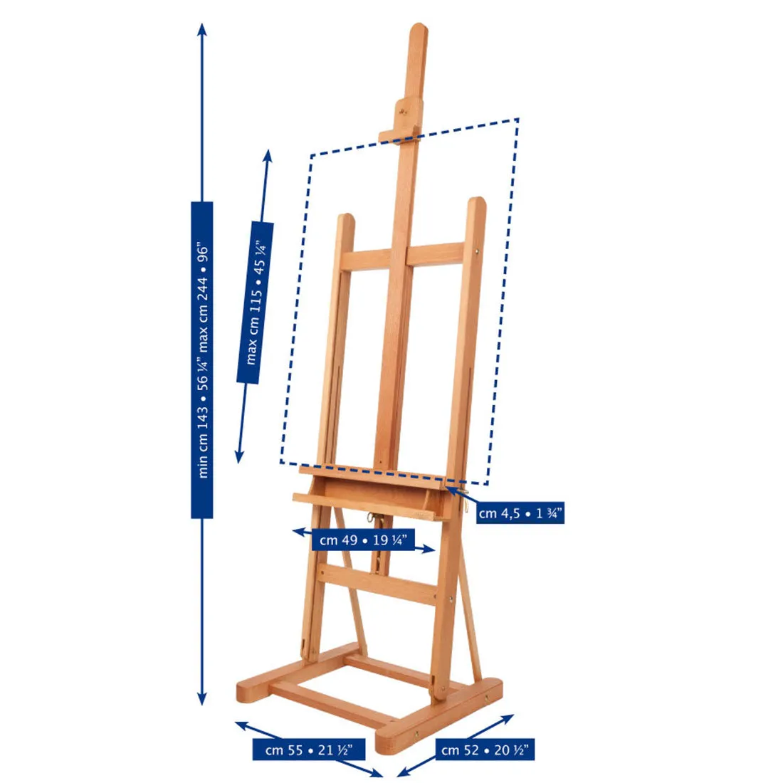 Mabef M09 Studio Easel