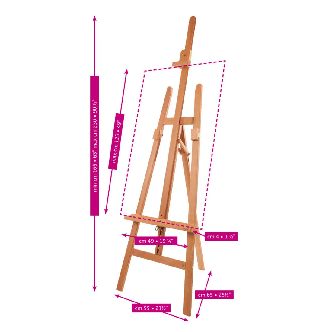 Mabef M13 Basic Lyre Easel