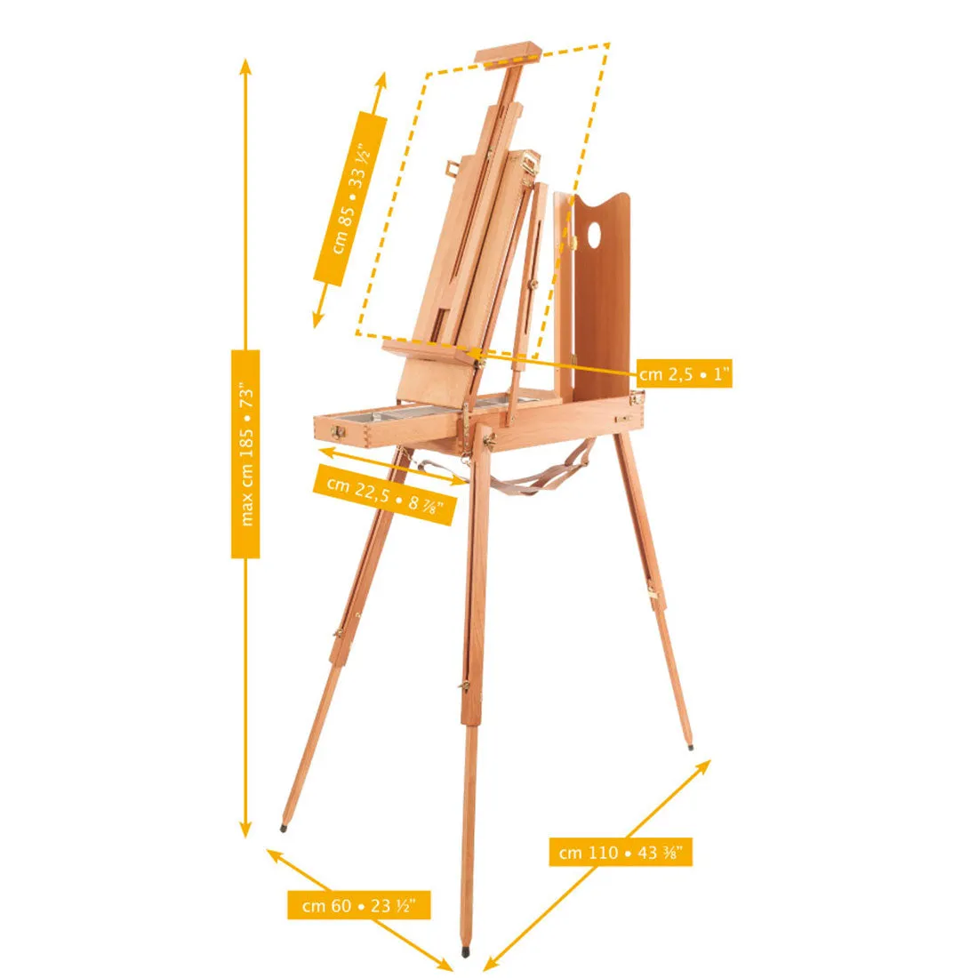 Mabef M23 Half Box Easel