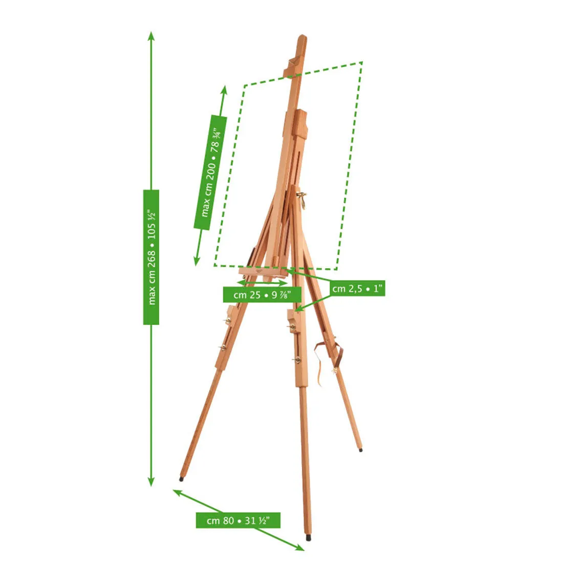 Mabef M32 Giant Field Easel
