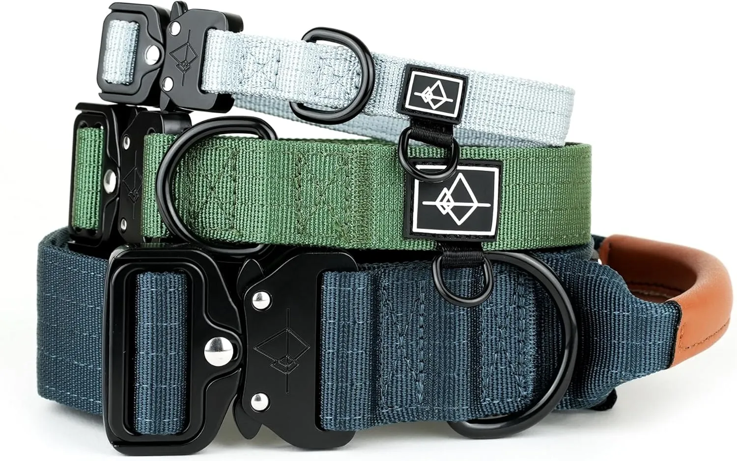 Made to ROAM Premium Dog Collar - Adjustable Heavy Duty Nylon Collar with Quick-Release Metal Buckle (Oregon Haze, Classic Size 4)