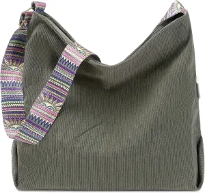 Makukke Tote Bag Women Large Crossbody Bag Stylish Handbag for Women Corduroy Hobo Bag Fashion shoulder Bag Purse