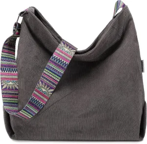 Makukke Tote Bag Women Large Crossbody Bag Stylish Handbag for Women Corduroy Hobo Bag Fashion shoulder Bag Purse