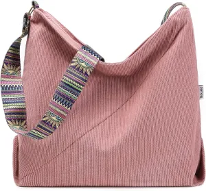 Makukke Tote Bag Women Large Crossbody Bag Stylish Handbag for Women Corduroy Hobo Bag Fashion shoulder Bag Purse