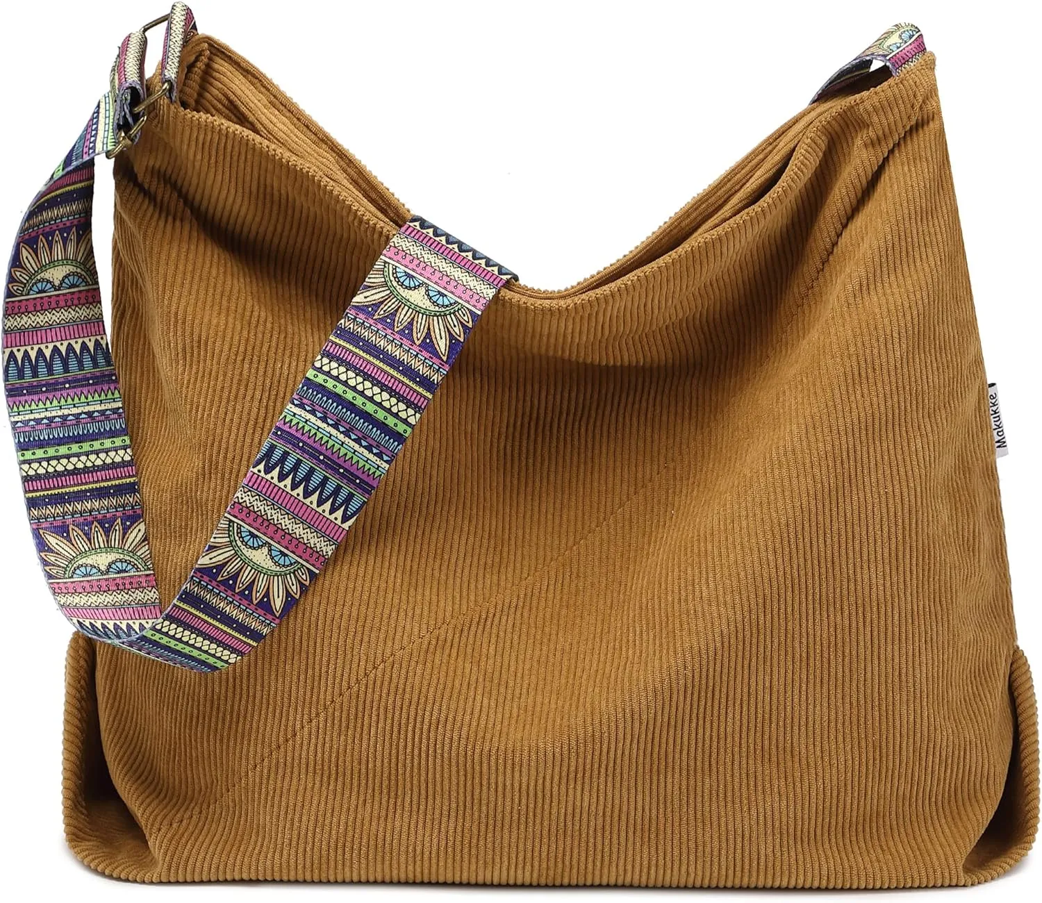 Makukke Tote Bag Women Large Crossbody Bag Stylish Handbag for Women Corduroy Hobo Bag Fashion shoulder Bag Purse