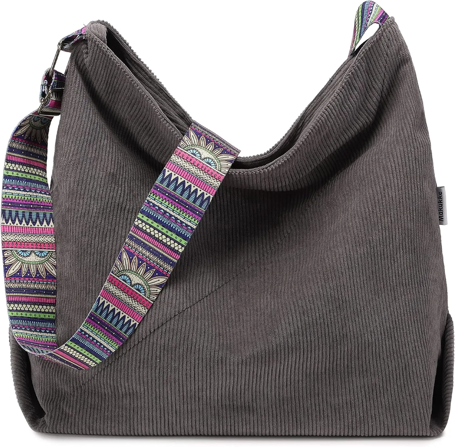 Makukke Tote Bag Women Large Crossbody Bag Stylish Handbag for Women Corduroy Hobo Bag Fashion shoulder Bag Purse