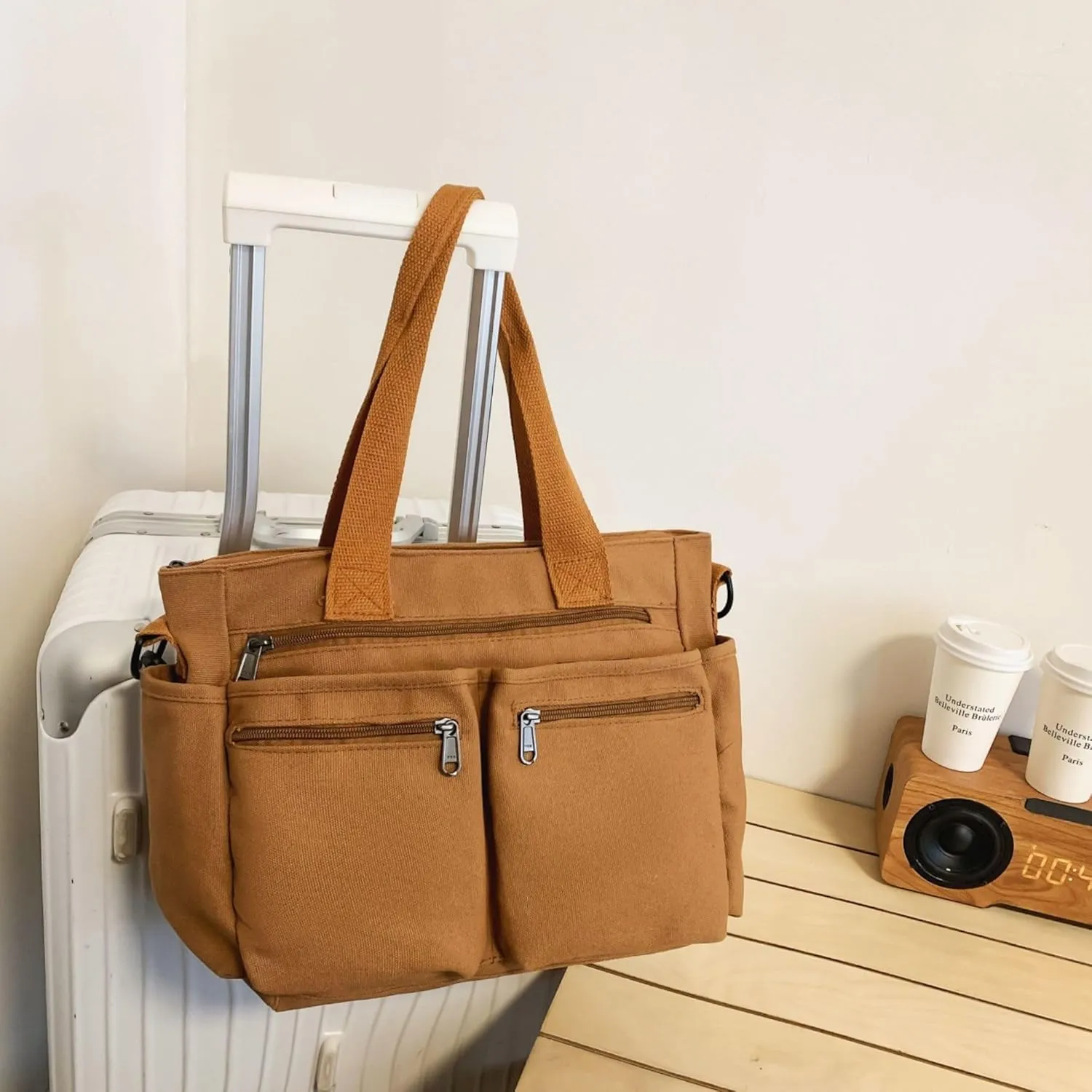 Makukke Tote Bag Women Large Crossbody Bag Stylish Handbag for Women Corduroy/Canvas Hobo Bag Fashion shoulder Bag Purse