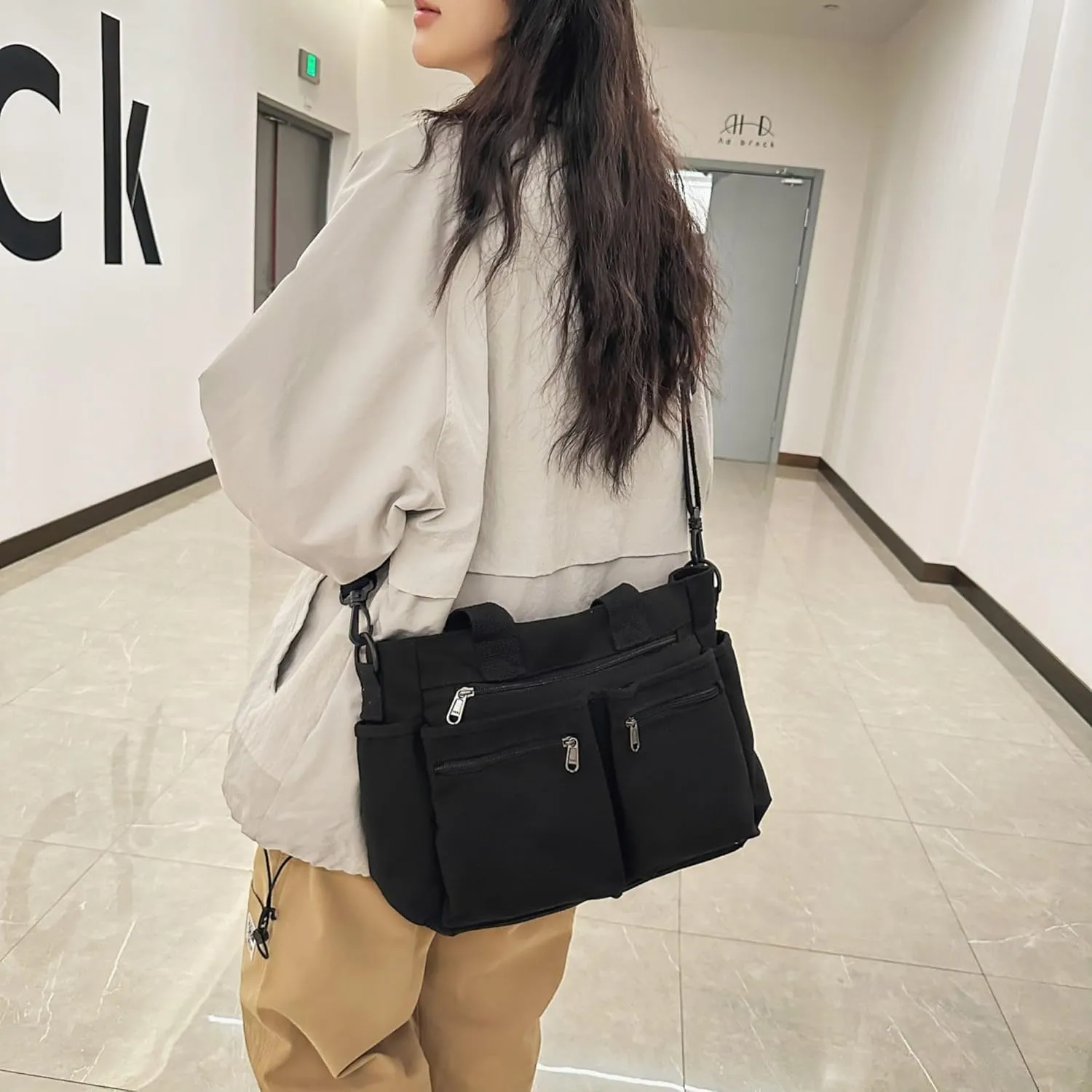 Makukke Tote Bag Women Large Crossbody Bag Stylish Handbag for Women Corduroy/Canvas Hobo Bag Fashion shoulder Bag Purse
