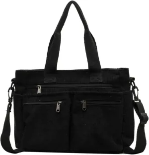 Makukke Tote Bag Women Large Crossbody Bag Stylish Handbag for Women Corduroy/Canvas Hobo Bag Fashion shoulder Bag Purse