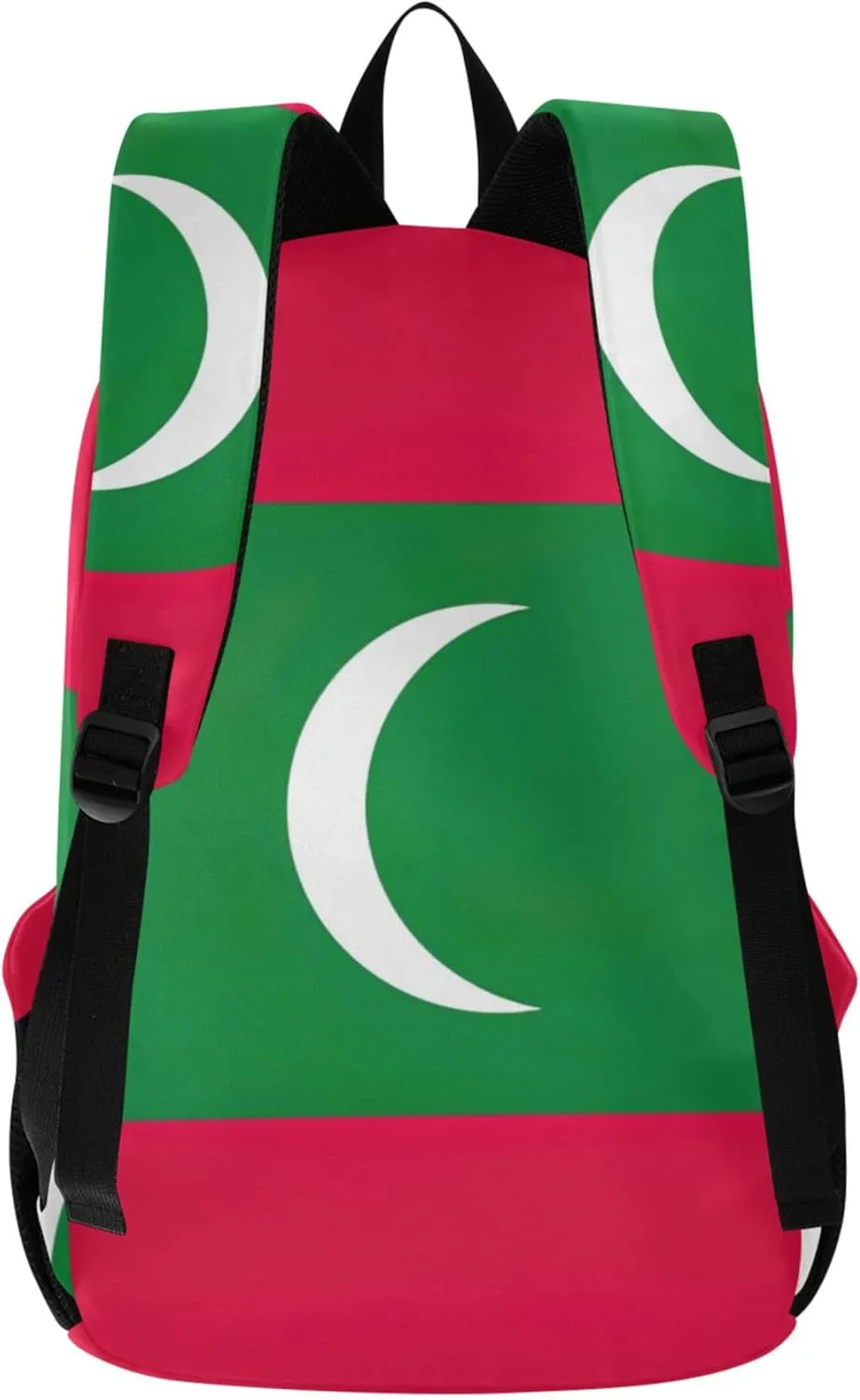 Maldives Flag Casual Backpacks for Women Cute Cool Bookbag Backpack for School