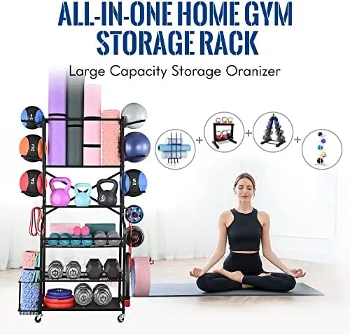 Mat Storage Racks,Home Gym Storage  for Dumbbells